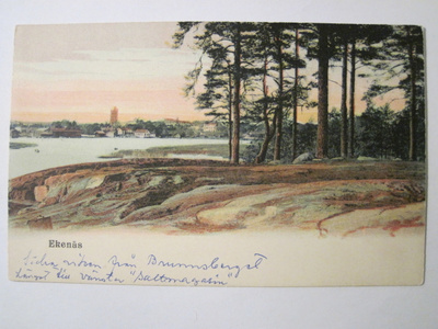 VANHA Postikortti Tammisaari ennen 1905