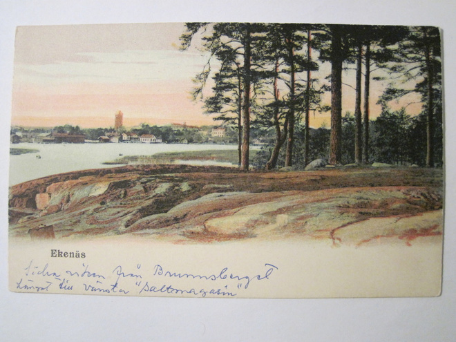 VANHA Postikortti Tammisaari ennen 1905