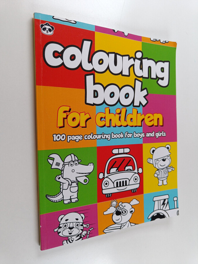 Pirate Panda ym. : Colouring Book for Children - 100 Page...