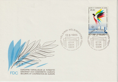 1985  ETYK 2,10markan merkin FDC-kirje