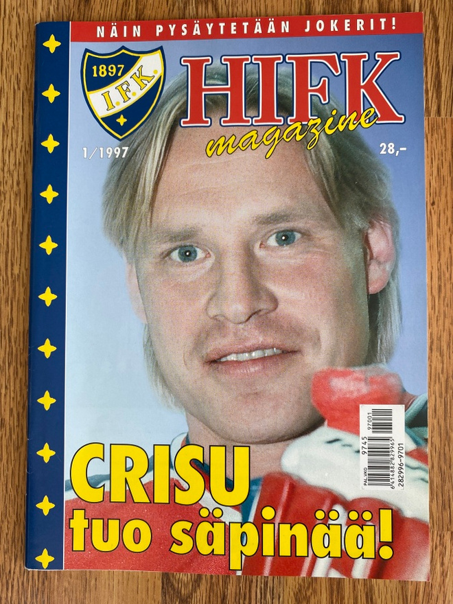 HIFK Magazine 1/1997 Christian Ruuttu