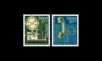 Islanti 658-9 ** Puhelin (1986)