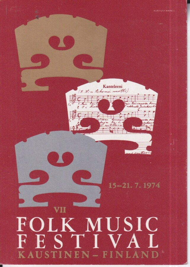 Kaustinen, Folk Music Festival -74  , e88