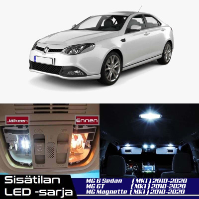 MG 6 (MK1) Sisätilan LED-sarja 7-osainen