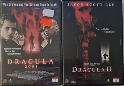 DRACULA 2001 & DRACULA II (WES CRAVEN) DVD