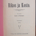 Xavier de Montepien: Rikos ja kosto III - IV. 208 + 233 s. - pikkukuva 2