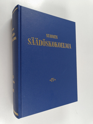 Suomen säädöskokoelma vuodelta 2003 : IV : sisältää numer...