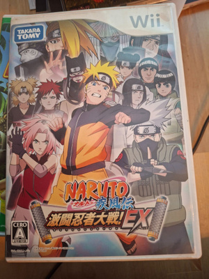 Wii Naruto Shippuden Gekitou Ninja Taisen, ei ohjeita JPN