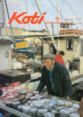 Koti n:o 11 1988 Joululeipään maltaan makua. Silakkamarkkina