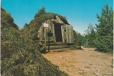 Postikortti, INARI, Saamelaismuseo, Erikoisleima