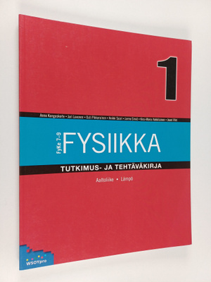 Fysiikka 1 : tutkimus- ja tehtäväkirja,1 - Aaltoliike, lämpö