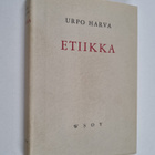 Urpo Harva : Etiikka - pikkukuva 1