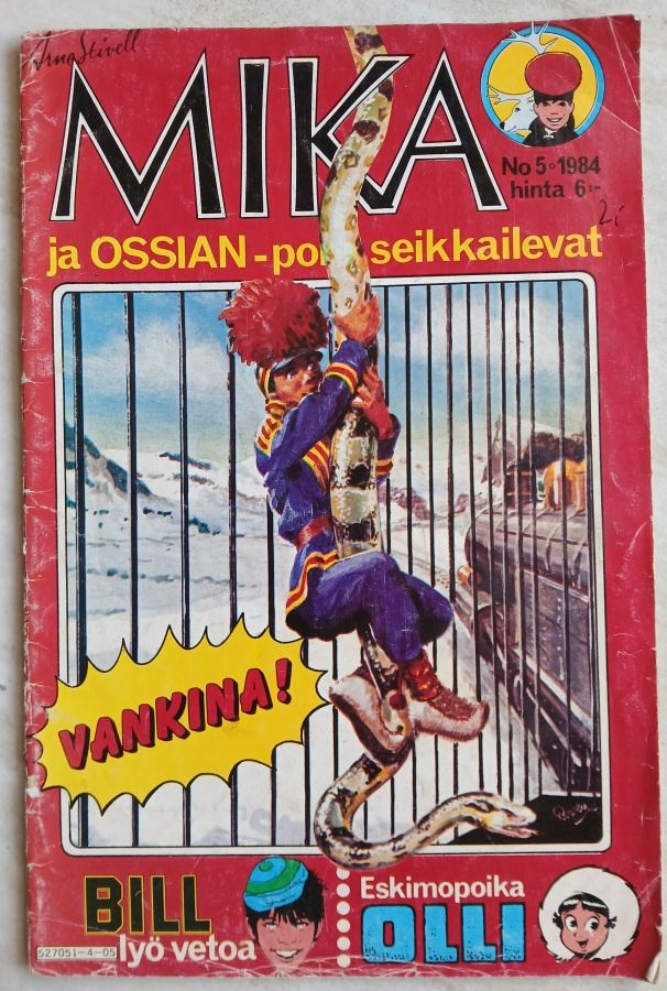 Mika ja Ossian-poro seikkailevat 5/1984