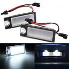 Volvo LED rekisterikilven valot — kirkkaan valkoinen 6000K - pikkukuva 2