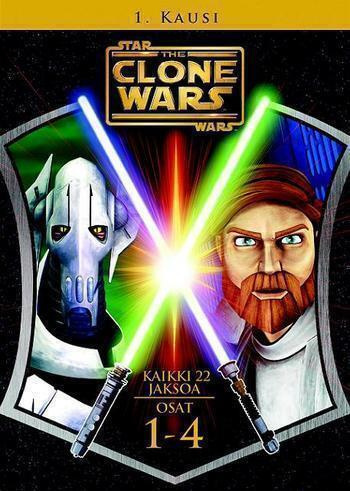 Star Wars - Clone Wars - 1.kausi (4DVD)