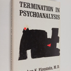 Stephen K. Firestein : Termination in Psychoanalysis - pikkukuva 1