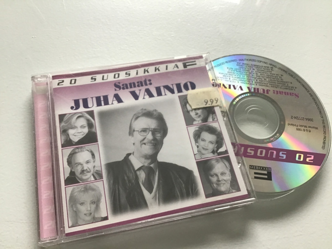 20 suosikkia Sanat: Juha Vainio CD