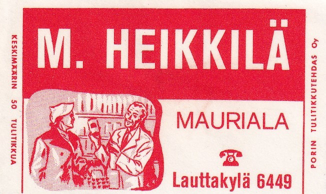 Mauriala, Lauttakylä, M. Heikkilä  b578