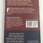 Roger Scruton : Filosofian periaatteita ja ongelmia - pikkukuva 2