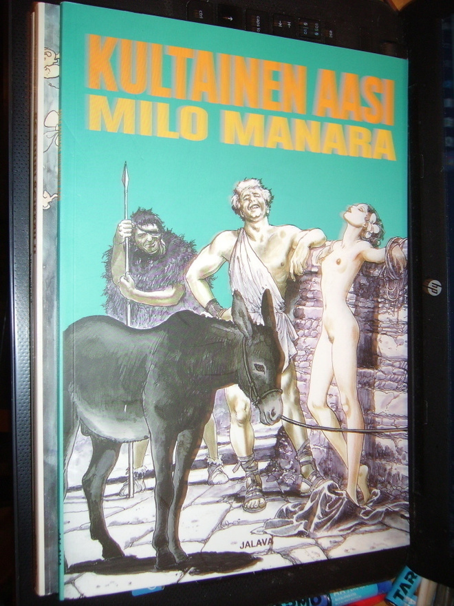 Milo Manara : Kultainen aasi ( 1 p. 2013 ) sis. postikulun
