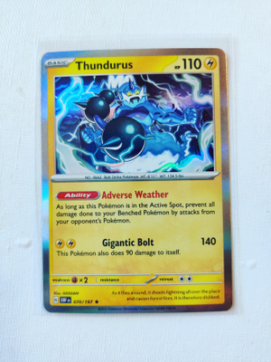 Thundurus Holo Rare