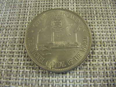 Canadian Centennial Numismatic Park mitali 1964.