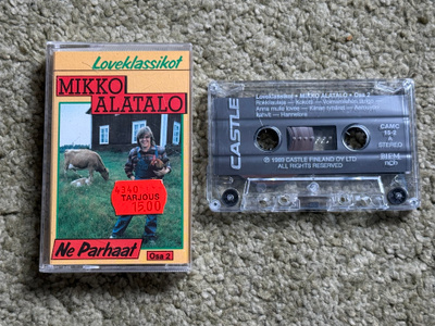 Mikko Alatalo Loveklassikot osa2 1989 c kasetti