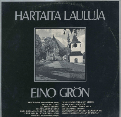 EINO GRÖN Hartaita Lauluja – LP 1977, Finndisc Rondo ROLP 19