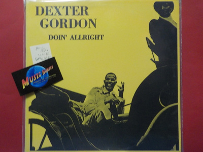 DEXTER GORDON - DOIN' ALLRIGHT - US 1982 M-/EX+ LP
