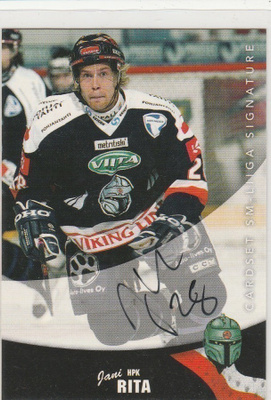 2004/05 Cardset Signature Jani Rita , HPK