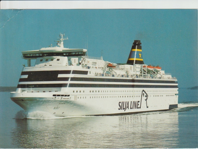 Postikortti  LAIVA, M/S SVEA 1985, Erikoisleima