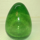 Nuutajärvi vihreä lasimuna, Antti Solapuro Glass - pikkukuva 1