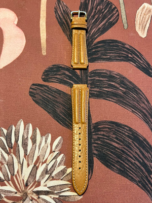 Seiko uusi nahkaranneke 17 mm