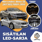 Mercedes-Benz SL (R230) Sisätilan LED-sarja 14-o - pikkukuva 1