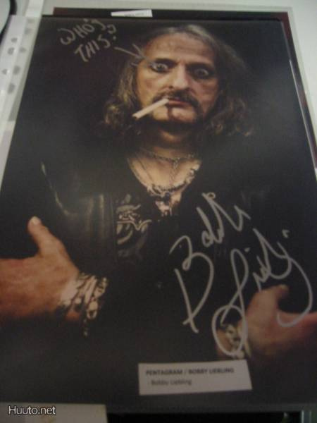 PENTAGRAM / BOBBY LIEBLING PROMOKUVA NIMMARILLA