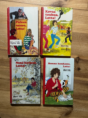Merri Vik Lotta-kirjoja 4€/kpl