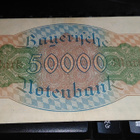 Germany Saksa 50000 Mark Bavaria 1923 VF+ - pikkukuva 2