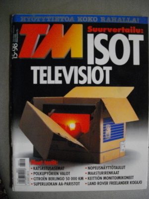 Tekniikan Maailma Nro 15/1998 (16.3)
