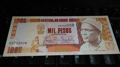Guinea Bissau 1000 Pesos P13 UNC