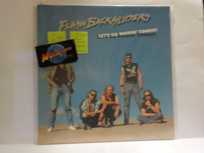 FLASH BACKSLIDERS - LETS GO ROCKIN TONIGHT M-/EX+ LP
