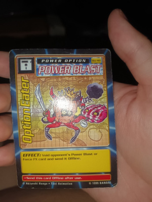 Digimon - Option Eater - Bo-49 Card