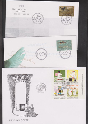 FDC 1998 kaikki 16 FDC kuorta