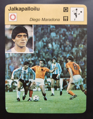 1977-80 Concert Hall Diego Maradona Rookie