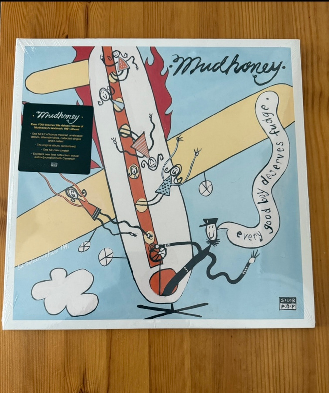 Mudhoney Every Good Boy Deserves Fudge  LP