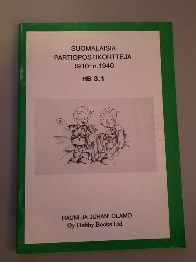 Suomalaisia partiopostikortteja 1910-40 HB3.1. käyttämätön