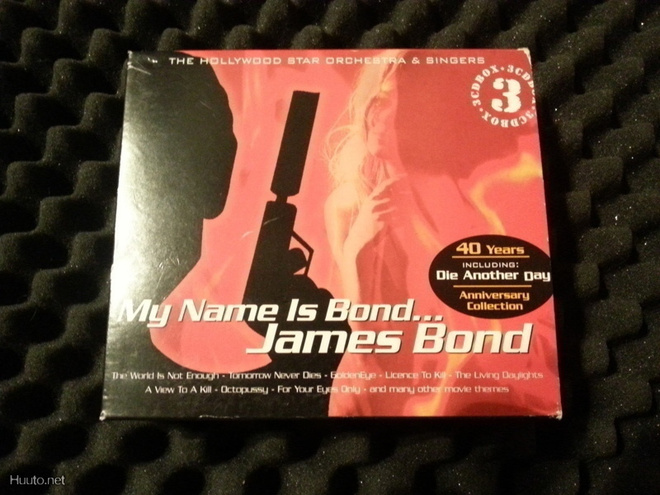 My name is Bond, James Bond ( CD-paketti )  3CD Box