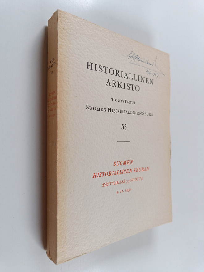 Historiallinen arkisto 53