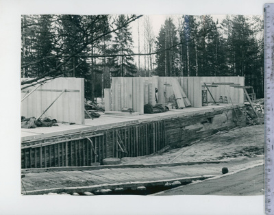 Asuinrakennus virkailijoille 1962 Vuosaari  Nordsjö-Kallvik