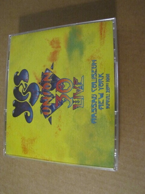 Yes Union 30 live Nassau Coliseum 1991 2x cd + DVD soittamat