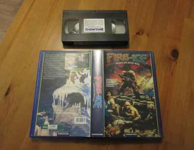 Fire and Ice: Tulen ja jään maa (Bakshi) VHS vuokra Showtime
